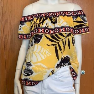 Evereve Braeve off the shoulder top